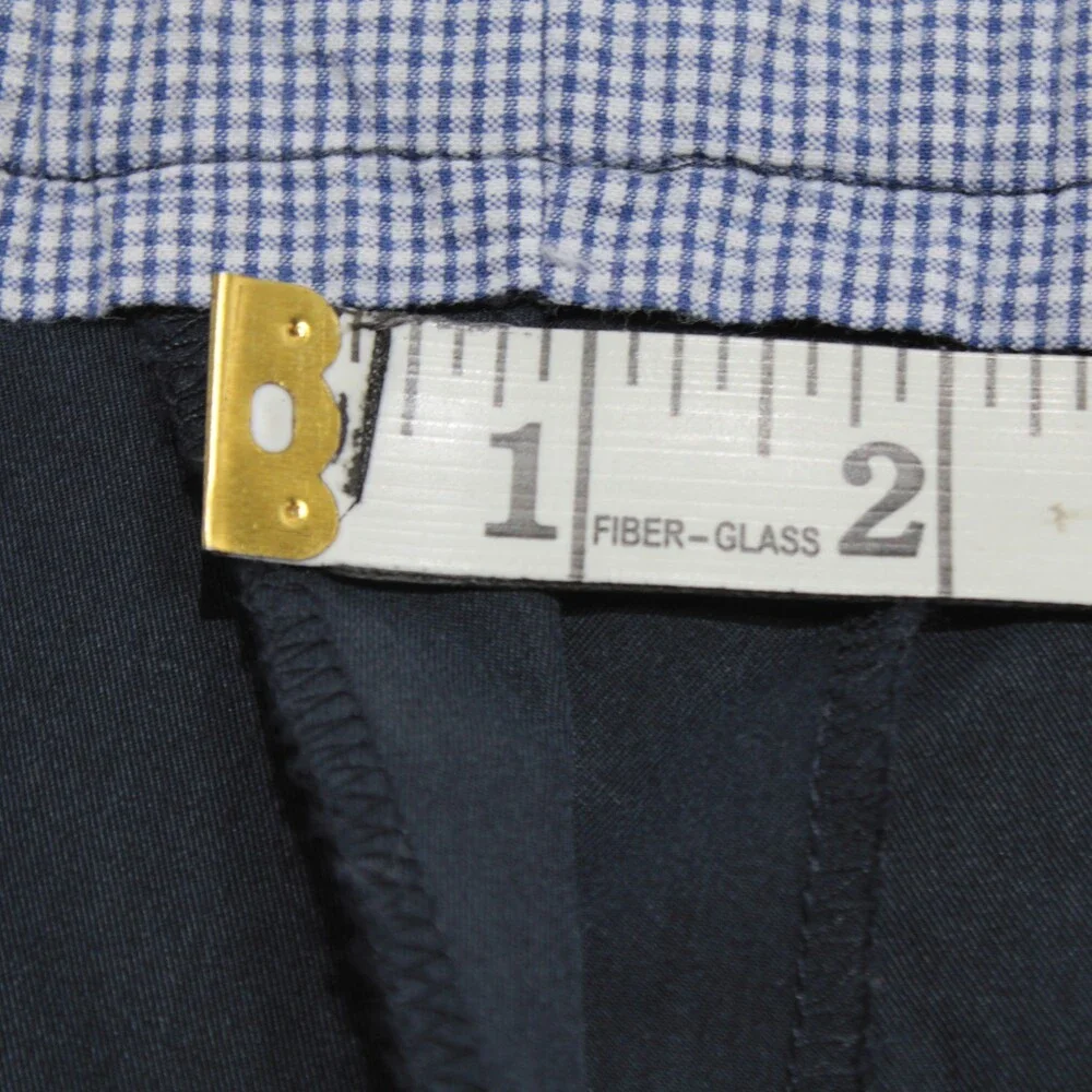 Frank's Pants NWT Chinos / Casual Pants Size 46 US in Navy Blue Polyester Blend